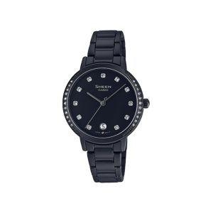 ساعت مچی برند کاسیو شین مدل SHE-4056 - استیل-مشکی