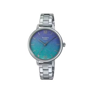 ساعت مچی برند کاسیو شین مدل SHE-4548 - استیل-آبی