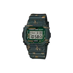 ساعت مچی برند کاسیو جی شاک مدل DWE-5600 - سبز تیره طرح‌دار