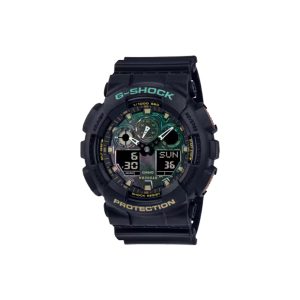 ساعت مچی برند کاسیو جی شاک مدل GA-100 - مشکی مسی زنگاری
