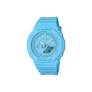 ساعت مچی برند کاسیو جی شاک مدل GA-2100 - آبی آسمانی
