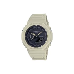ساعت مچی برند کاسیو جی شاک مدل GA-2100 - بژ شنی