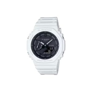 ساعت مچی برند کاسیو جی شاک مدل GA-2100 - سفید مشکی