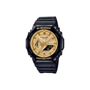 ساعت مچی برند کاسیو جی شاک مدل GA-2100 - مشکی طلایی
