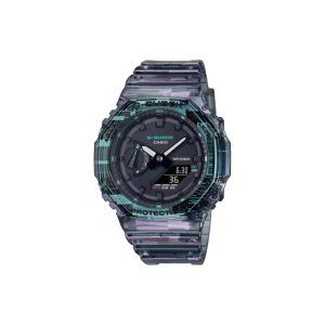 ساعت مچی برند کاسیو جی شاک مدل GA-2100 - دودی هولوگرافیک