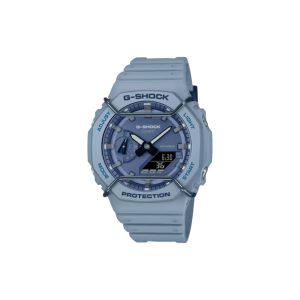ساعت مچی برند کاسیو جی شاک مدل GA-2100 - آبی یخی
