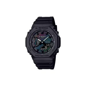 ساعت مچی برند کاسیو جی شاک مدل GA-2100 - مشکی هولوگرافیک 2