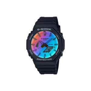 ساعت مچی برند کاسیو جی شاک مدل GA-2100 - مشکی هولوگرافیک