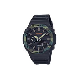 ساعت مچی برند کاسیو جی شاک مدل GA-2100 - مشکی ارتشی