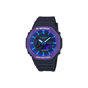 ساعت مچی برند کاسیو جی شاک مدل GA-2100 - مشکی بنفش