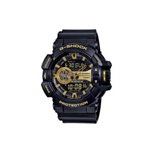 ساعت مچی برند کاسیو جی شاک مدل GA-400 - مشکی طلایی