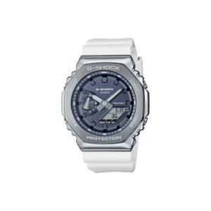 ساعت مچی برند کاسیو جی شاک مدل GM-2100 - سفید خاکستری
