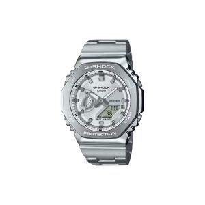 ساعت مچی برند کاسیو جی شاک مدل GM-2110 - نقره‌ای