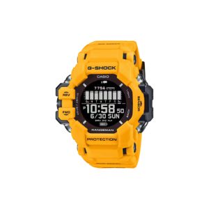 ساعت مچی برند کاسیو جی شاک مدل GPR-H1000 - زرد خردلی مشکی