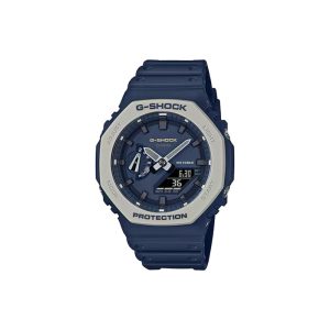 ساعت مچی برند کاسیو جی شاک مدل GA-2110 - آبی سرمه‌ای خاکستری