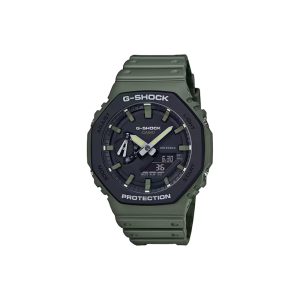 ساعت مچی برند کاسیو جی شاک مدل GA-2110 - سبز زیتونی مشکی
