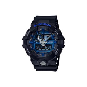 ساعت مچی برند کاسیو جی شاک مدل GA-710 - مشکی آبی